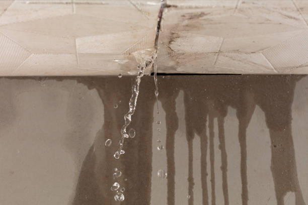 Professional Sewage Cleanup technician working in Lesterville, SD